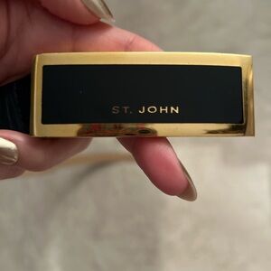 St. John Navy Blue and Gold Women's Belt